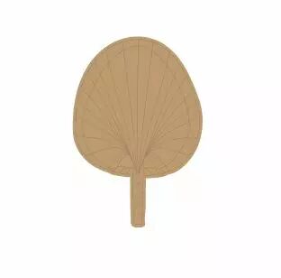 EMBELLISSEMENT EN BOIS - EVENTAIL