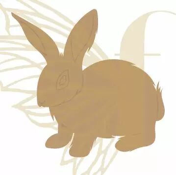 EMBELLISSEMENT EN BOIS - LAPIN