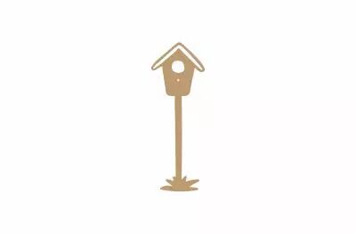 EMBELLISSEMENT EN BOIS - NICHOIR