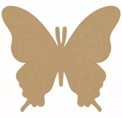 EMBELLISSEMENT EN BOIS - PAPILLON