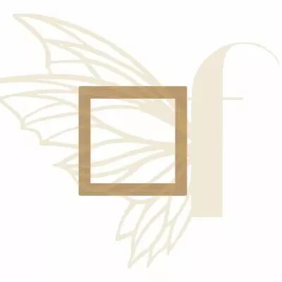 EMBELLISSEMENT EN BOIS CADRE RECTANGLE