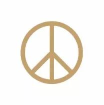 EMBELLISSEMENT EN BOIS PEACE AND LOVE
