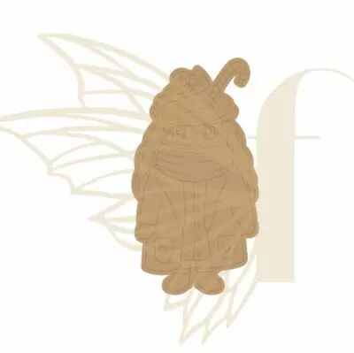EMBELLISSEMENT EN BOIS PETITE FILLE A LA MERINGUE
