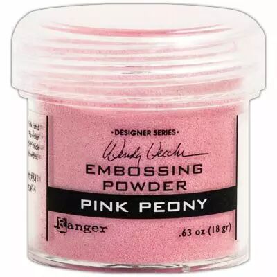 Embossing Powder Wendy Vecchi Pink Peony