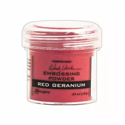 Embossing Powder Wendy Vecchi Red Geranium