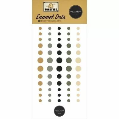 Enamel dots - Honeybee