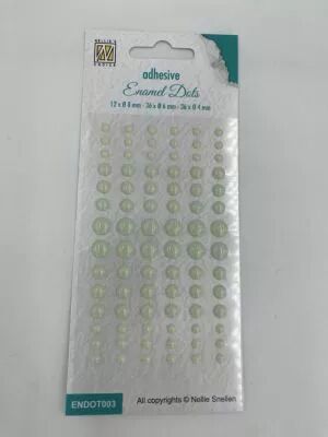 Enamel Dots 290C Baby Blue