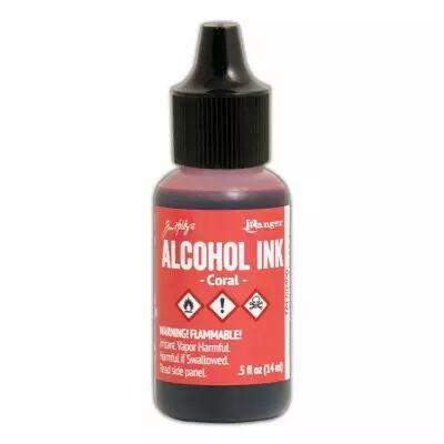 Encre � alcool Tim Holtz - coral