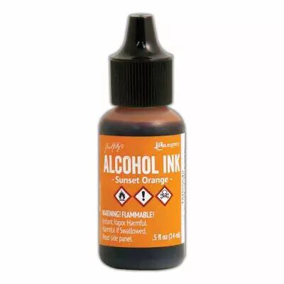 Encre � alcool Tim Holtz - sunset orange