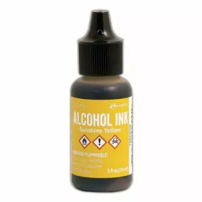 Encre � alcool Tim Holtz - sunshine yellow