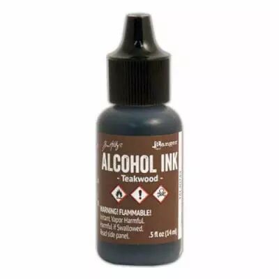 Encre � alcool Tim Holtz - teakwood