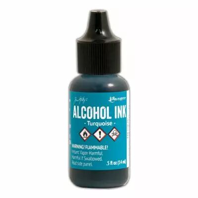 Encre � alcool Tim Holtz - turquoise