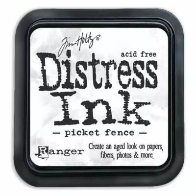 Encre Distress Ink blanc Picket fence