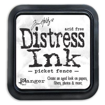 Encre Distress Ink blanc Picket fence