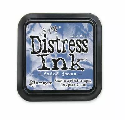 Encre Distress Ink bleu faded jeans