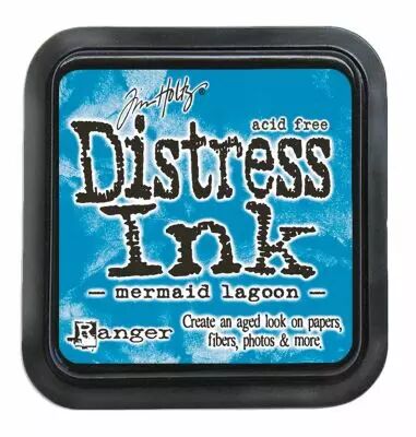 Encre Distress Ink bleu Mermaid lagoon