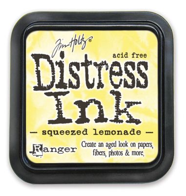 Encre Distress Ink jaune Squeezed lemonade