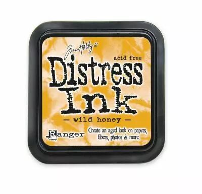 Encre Distress Ink jaune Wild honey