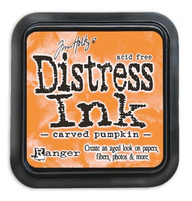 Encre Distress Ink orange Carved pumpkin
