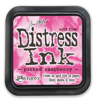 Encre Distress Ink rose Picked raspberry