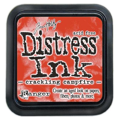 Encre Distress Ink rouge Crackling campfire