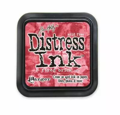 Encre Distress Ink rouge Fired brick