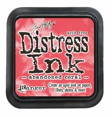 Encre Distress Ink saumon Abandoned coral