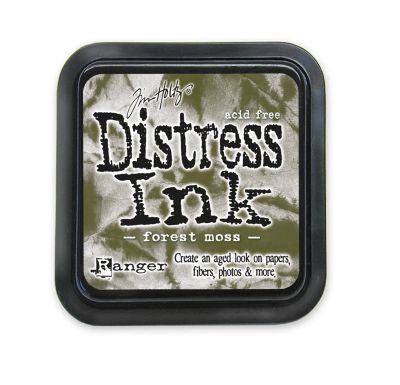 Encre Distress Ink vert forest moss