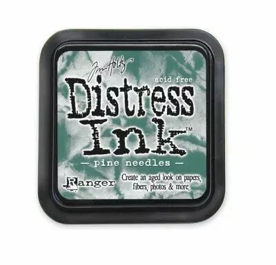 Encre Distress Ink vert Pine needles