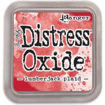 Encre Distress Oxide Lumberjack Plaid