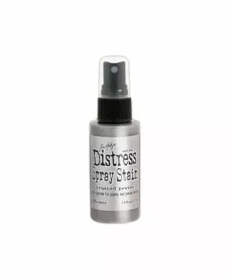 Encre Distress Spray Stain - brushed pewter