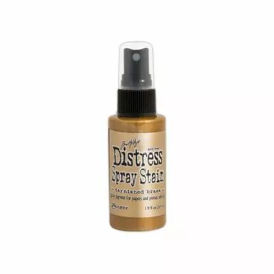 Encre Distress Spray Stain - Tarnished Brass