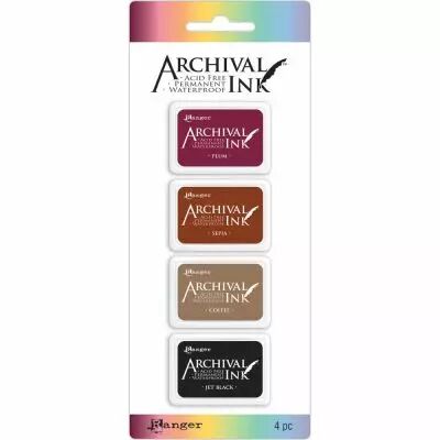ENCRE RANGER ARCHIVAL MINI INK KIT 2