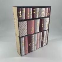 ETAGERE BOITE LIVRES 3 HAUTEURS