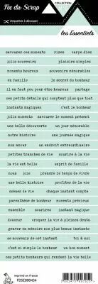 �tiquette les essentiels bandes de mots  lagon 1
