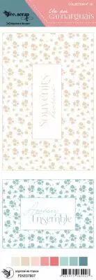 Etiquette un air camarguais - �tiquettes project life fleurettes