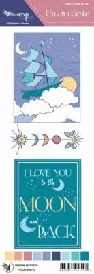 Etiquette un air c�leste - cartes project Life