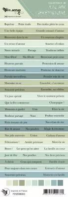 Etiquette un air c�r�monial  - bandes de mots bapt�me