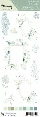 Etiquette un air c�r�monial  - cadres eucalyptus
