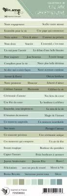 Etiquette un air c�r�monial - bandes de mots c�r�monie la�que