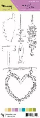 Etiquette un air corse - illustrations bord de mer