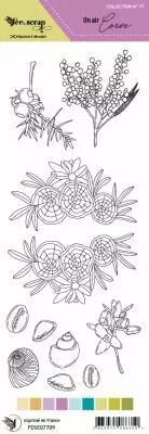 Etiquette un air corse - illustrations for�t