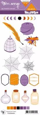 Etiquette un air d\'halloween - flacons magiques