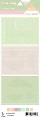 Etiquette un air de grossesse - Cartes project life 4 5 6