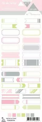 �tiquette Un air de naissance fille �tiquettes tickets