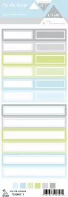 �tiquette Un air de naissance gar�on �tiquettes rectangles