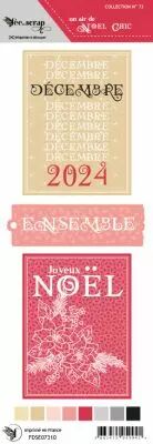 Etiquette un air de no�l  - project life
