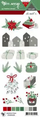 Etiquette un air de no�l - Maisons et d�cos de no�l