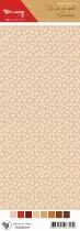 Etiquette un air de no�l canadien - houx - beige