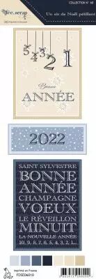 Etiquette un air de no�l p�tillant - cartes de project life